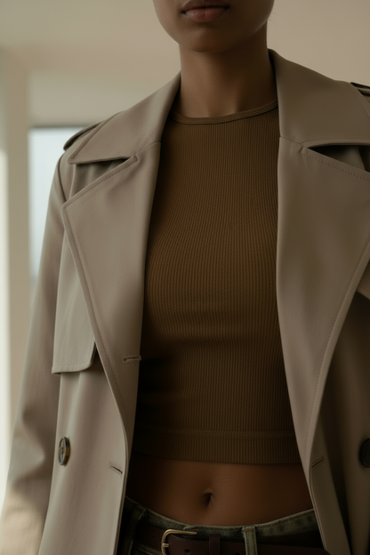 Beige Trenchcoat