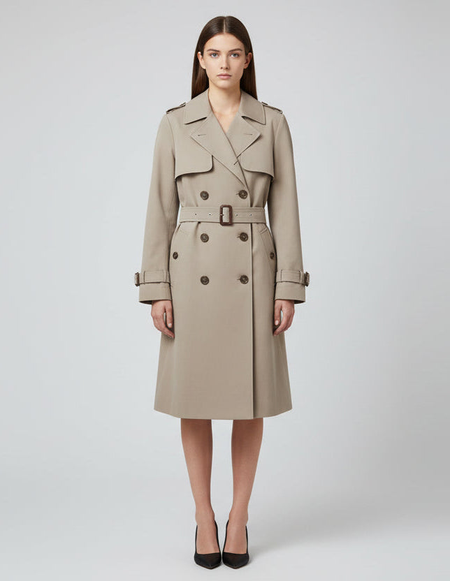 Beige Trenchcoat