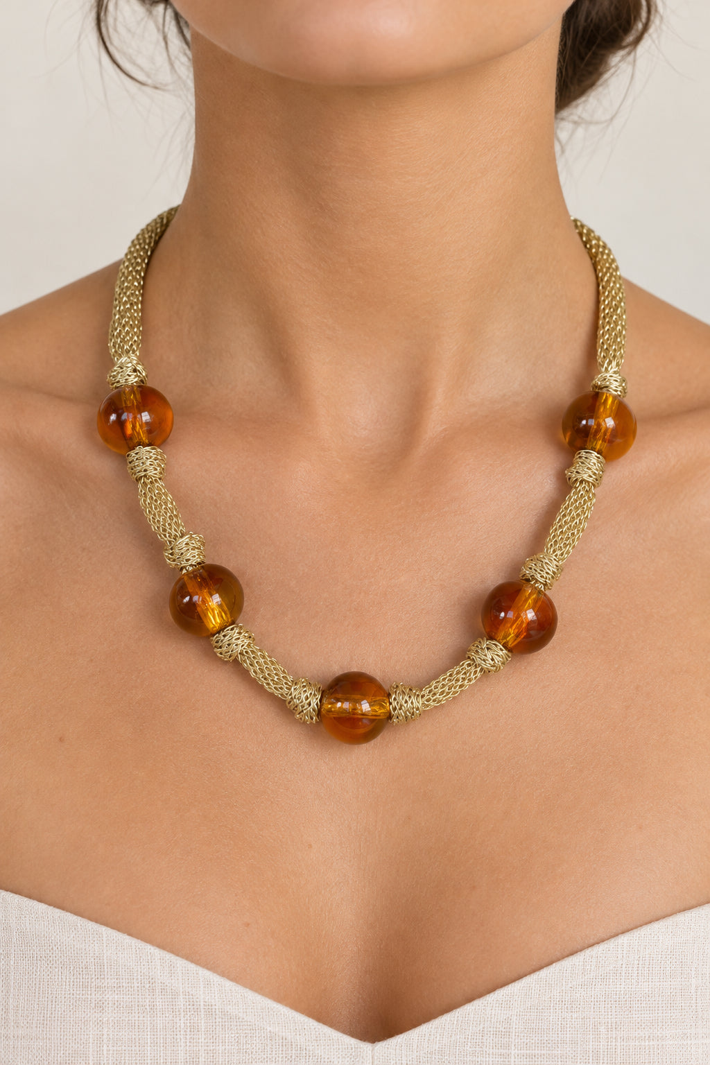 Cord necklace