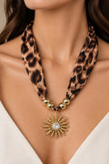 Leopard necklace