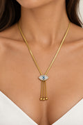 Evil eye necklace