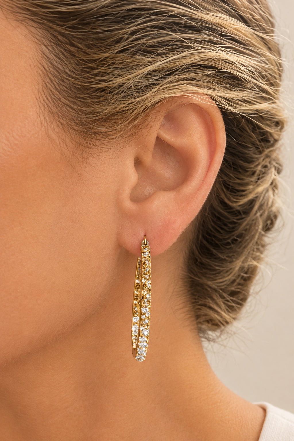 Hoop earrings