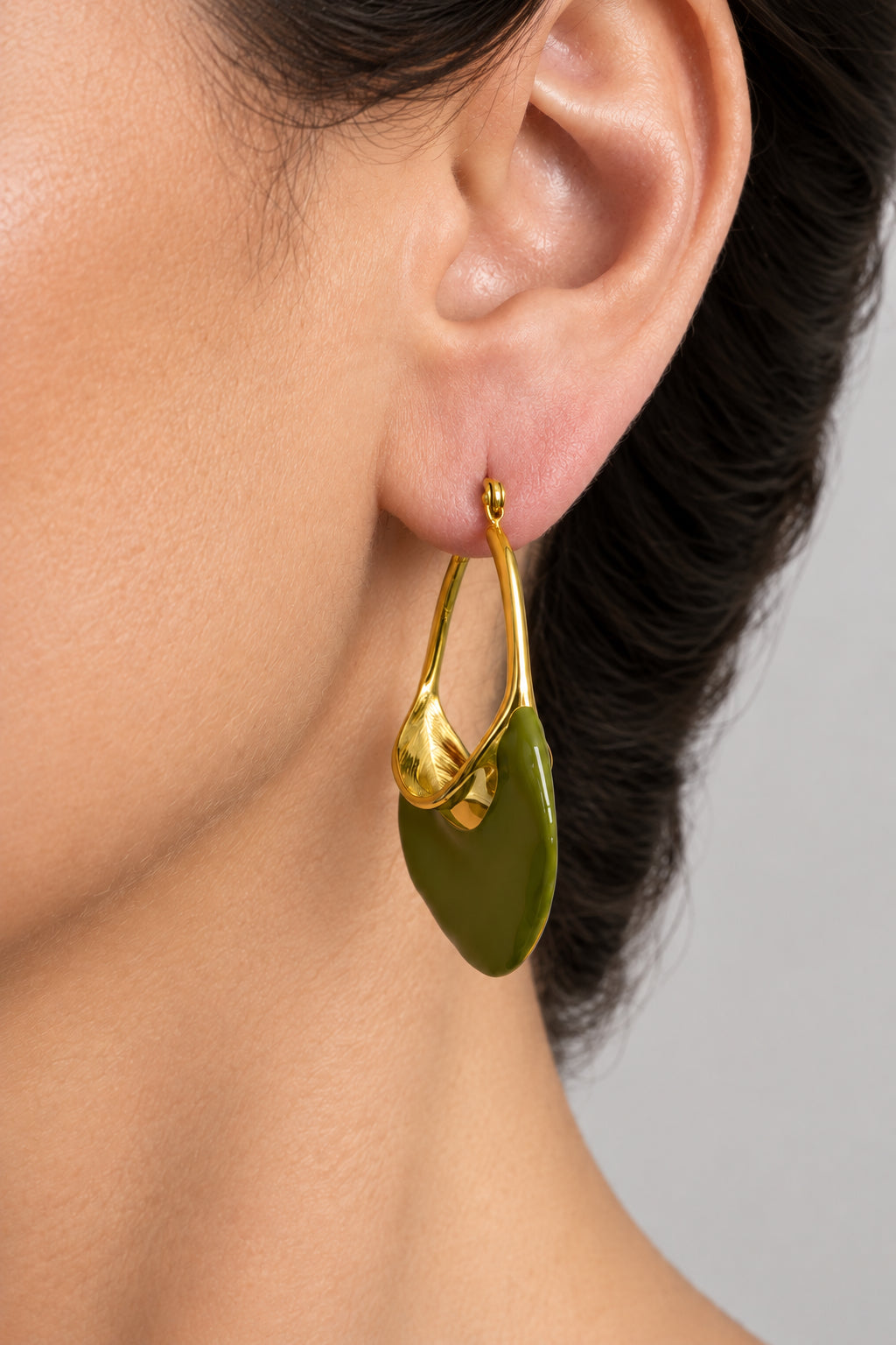 Petal earrings