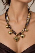 Scarf necklace