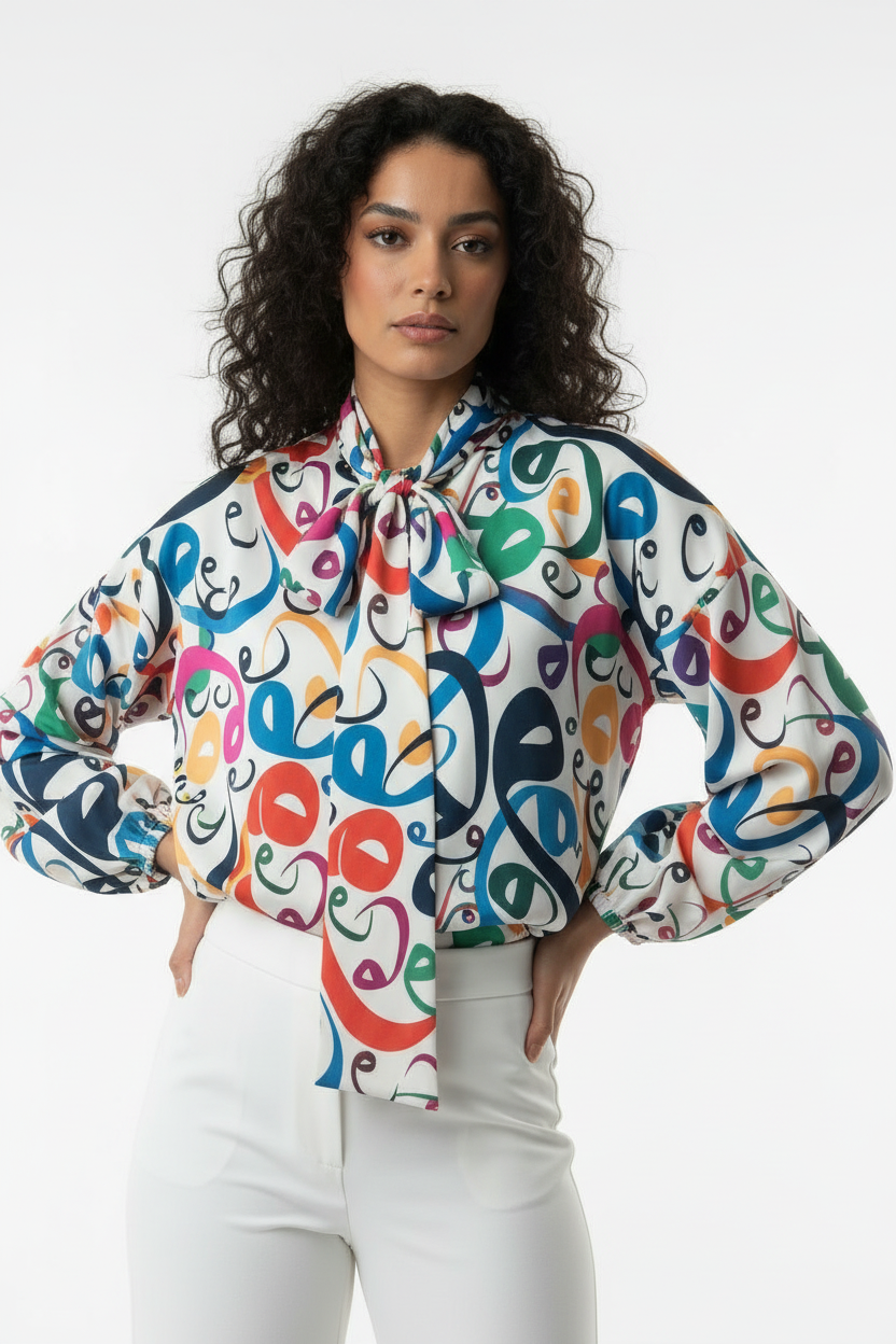 Arabic calligraphy shirt