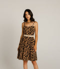 Tiger print dress