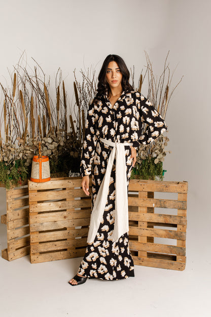 Leopard print jumpsuit