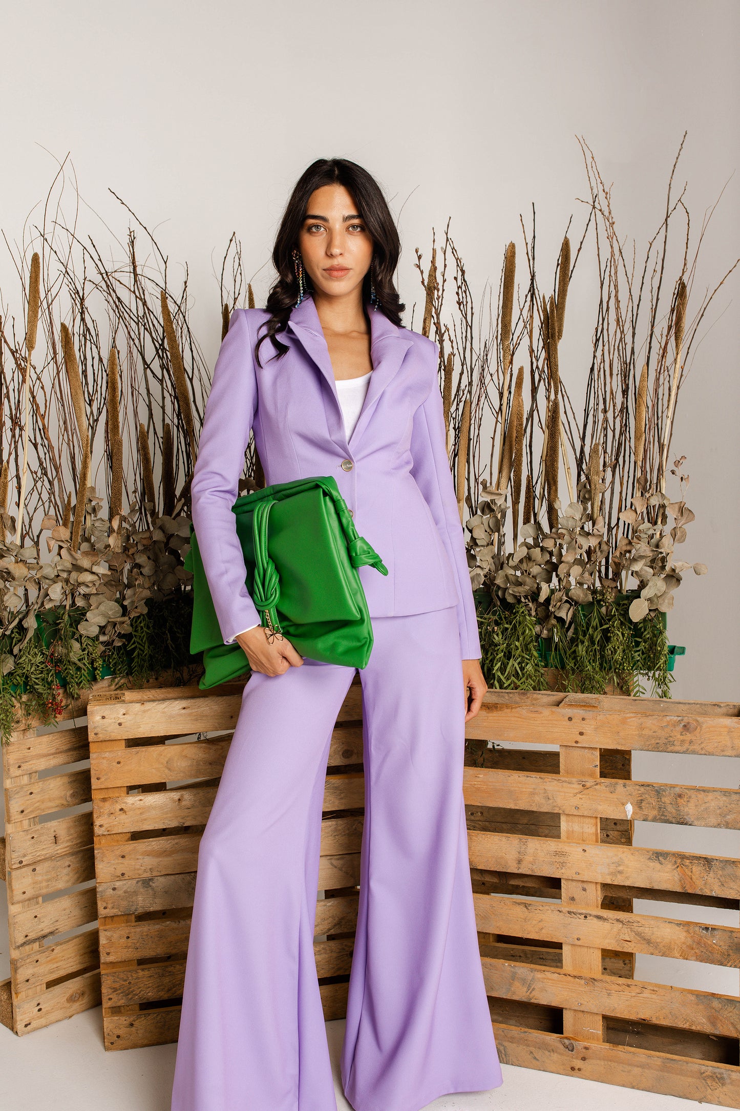 Lavender Suit