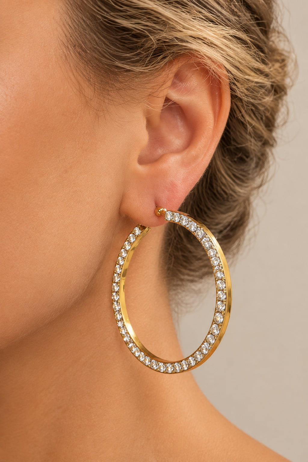 Hoop earrings