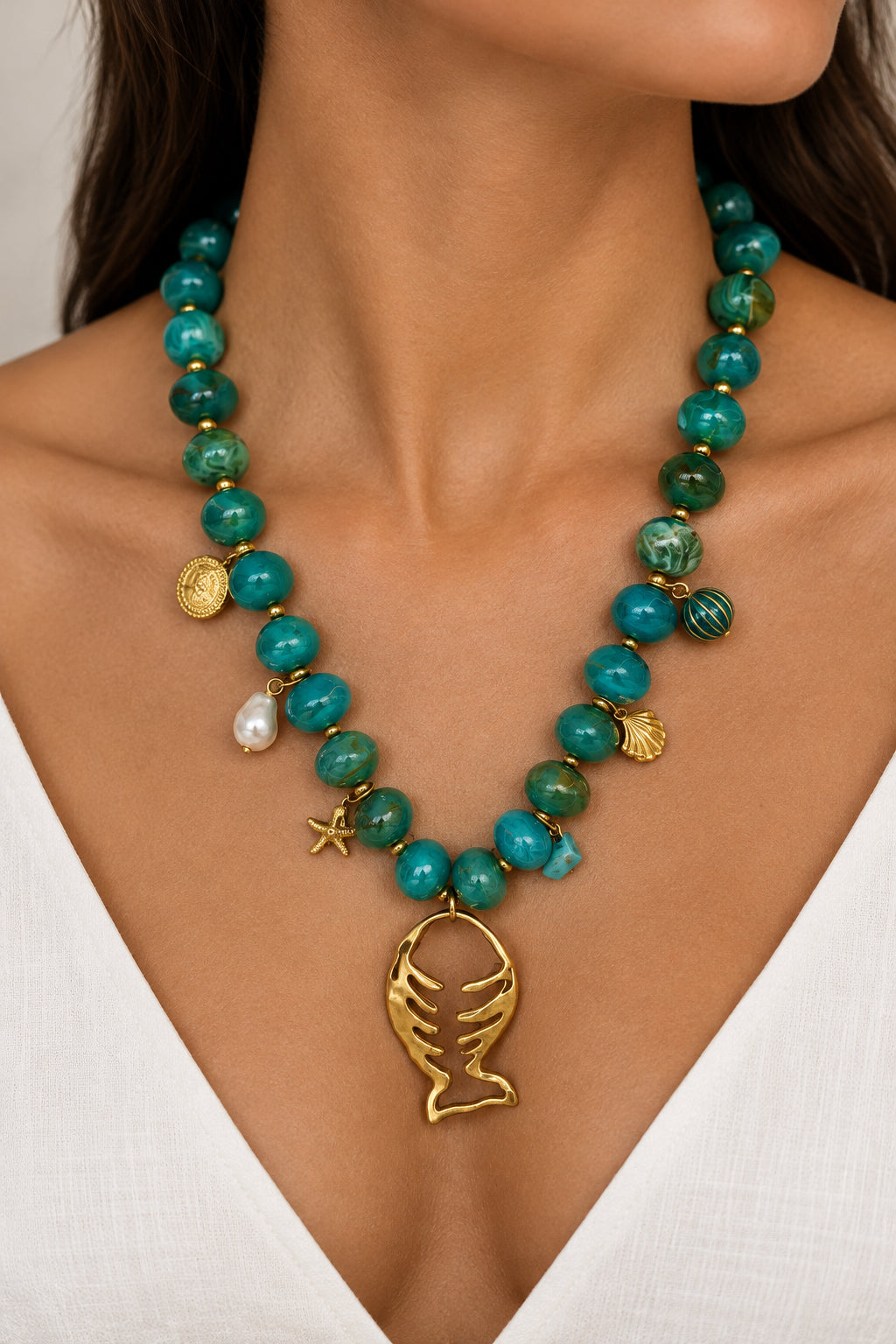 By the sea necklace