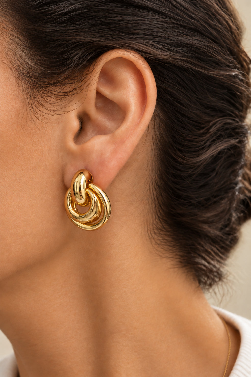Hoop earrings