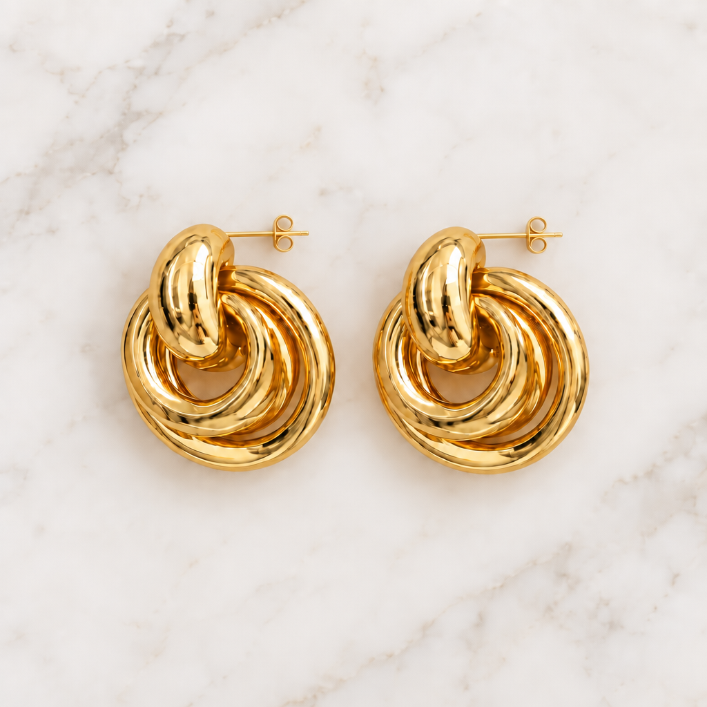 Hoop earrings