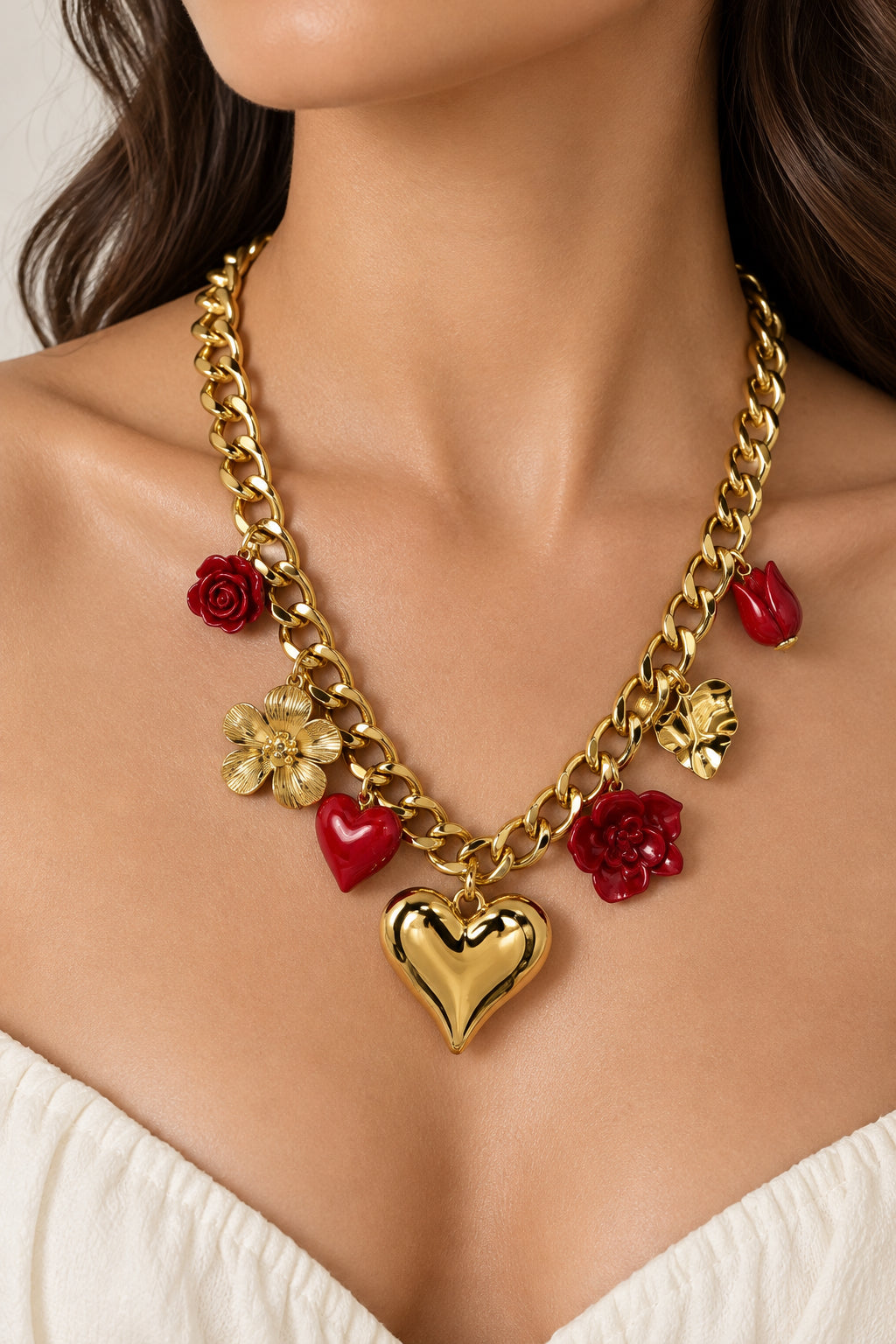 Heart necklace