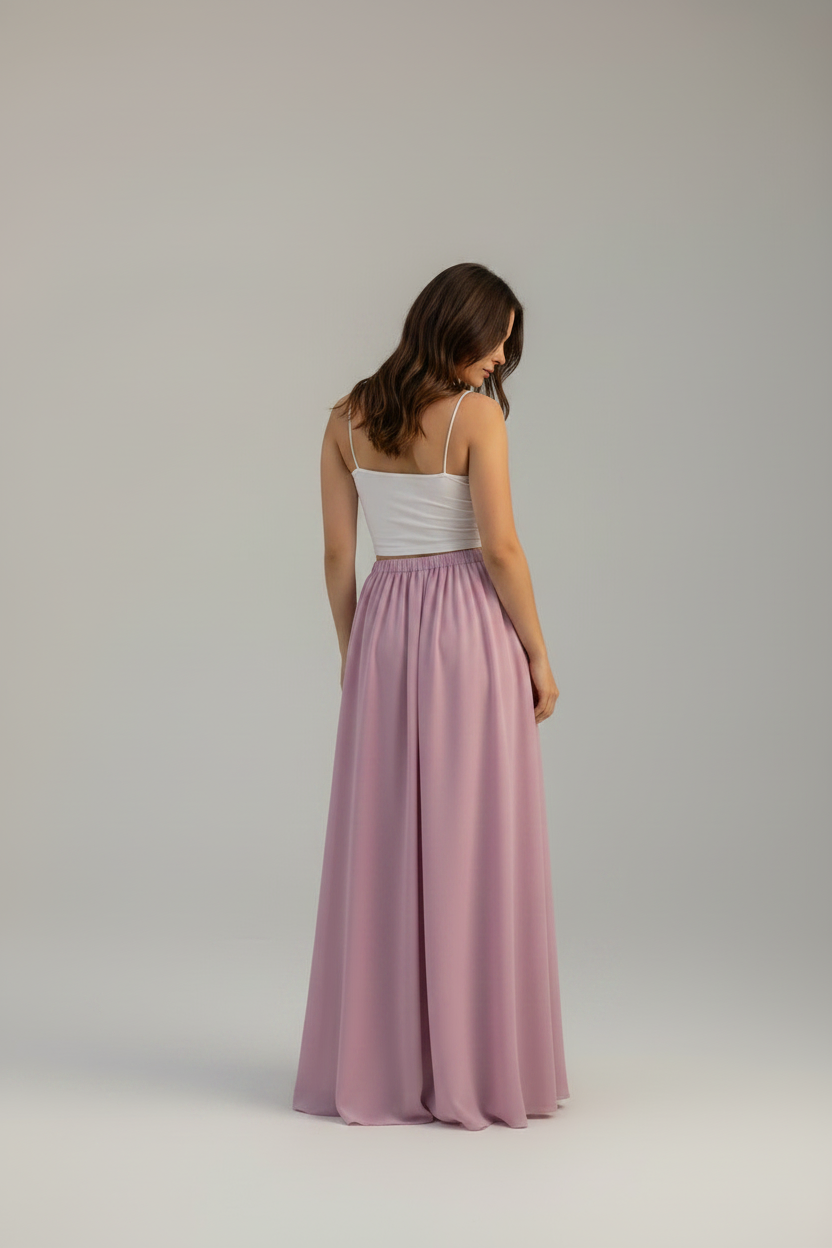 Adjustable gathered skirt