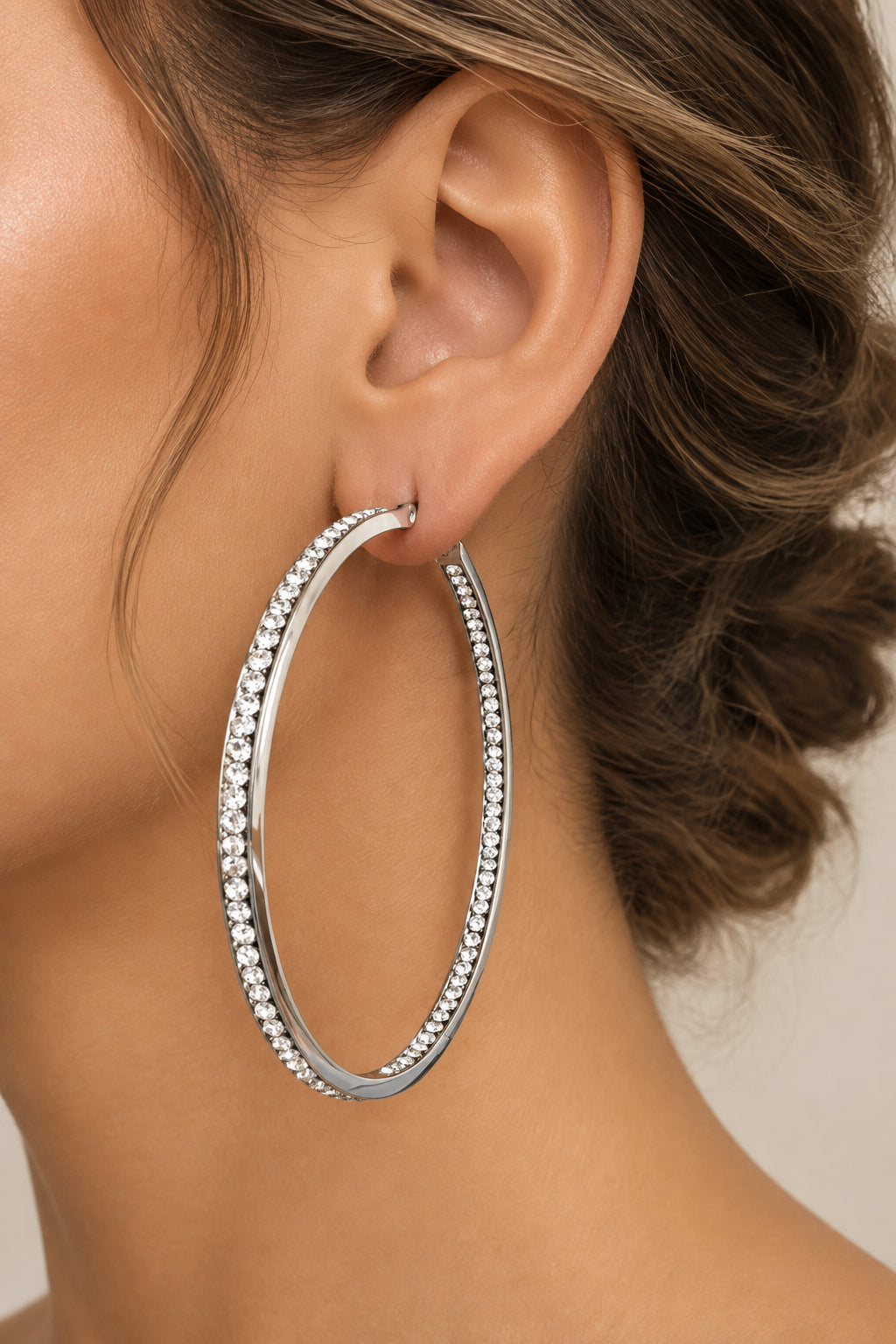 Hoop earrings
