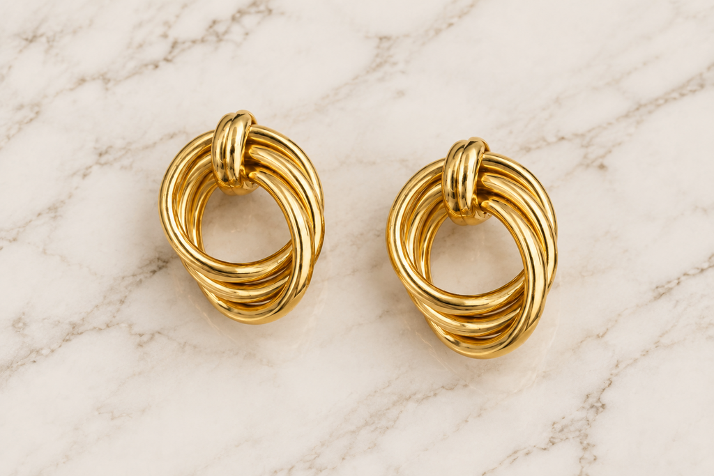 Hoop earrings