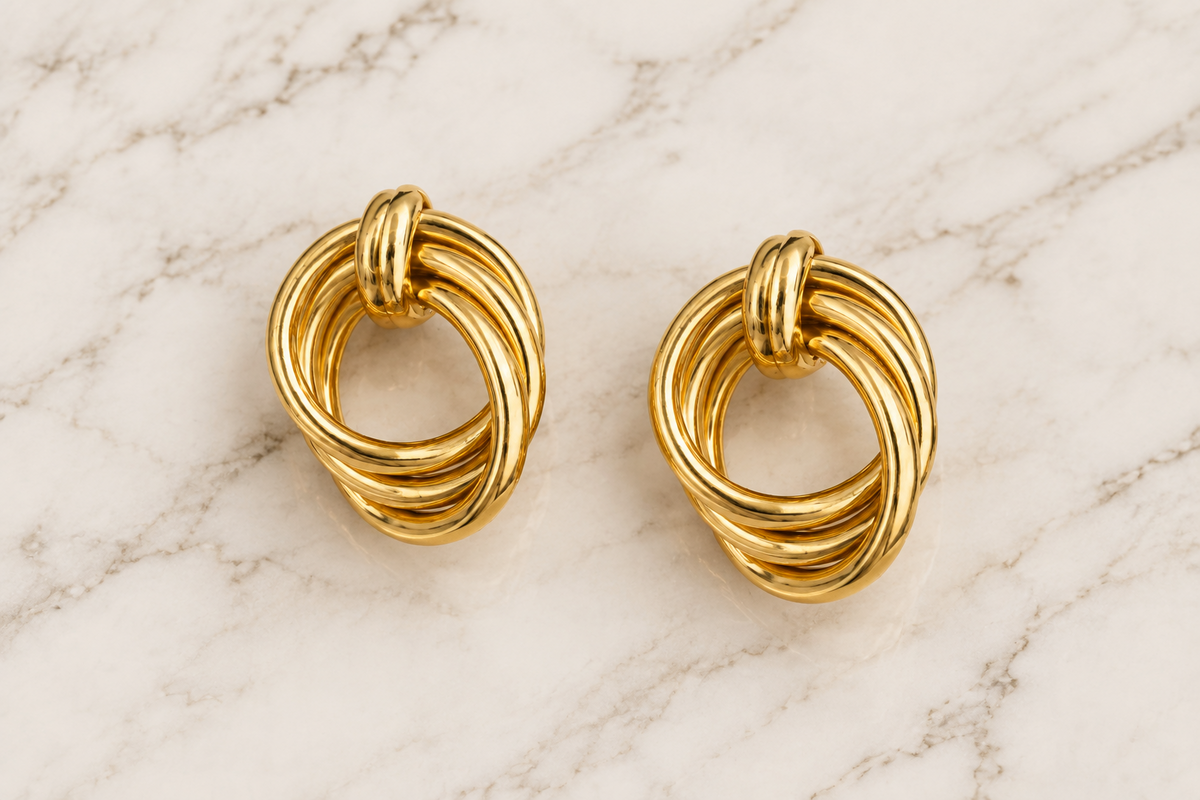 Hoop earrings