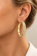 Hoop earrings