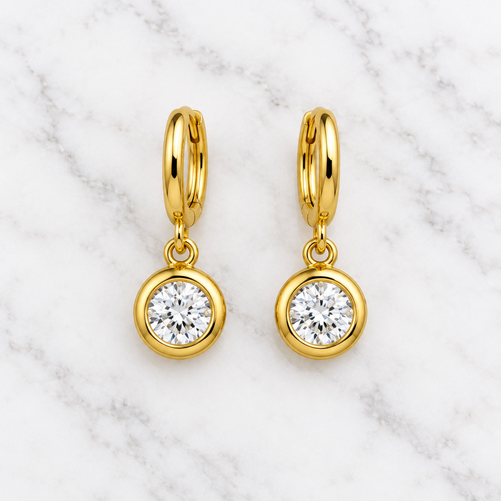 Tear drop earrings