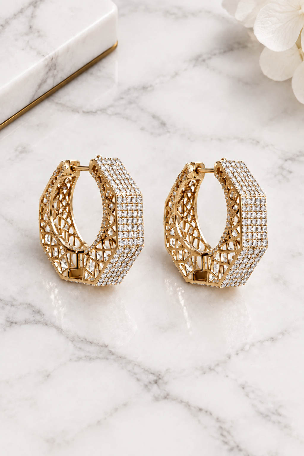 Star earrings