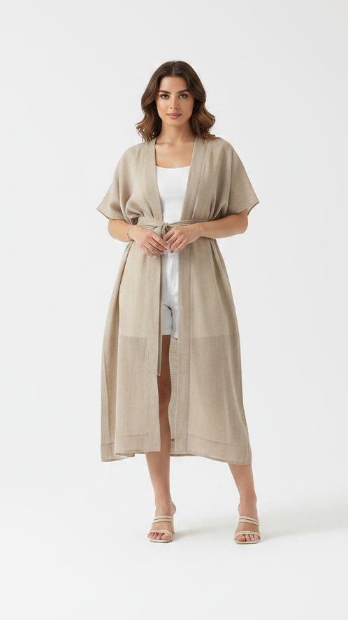 Mesh kaftan