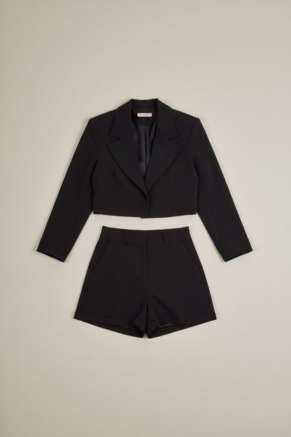 Tailored jacket with shorts