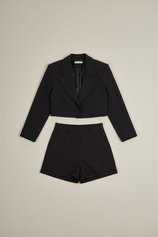 Tailored jacket with shorts