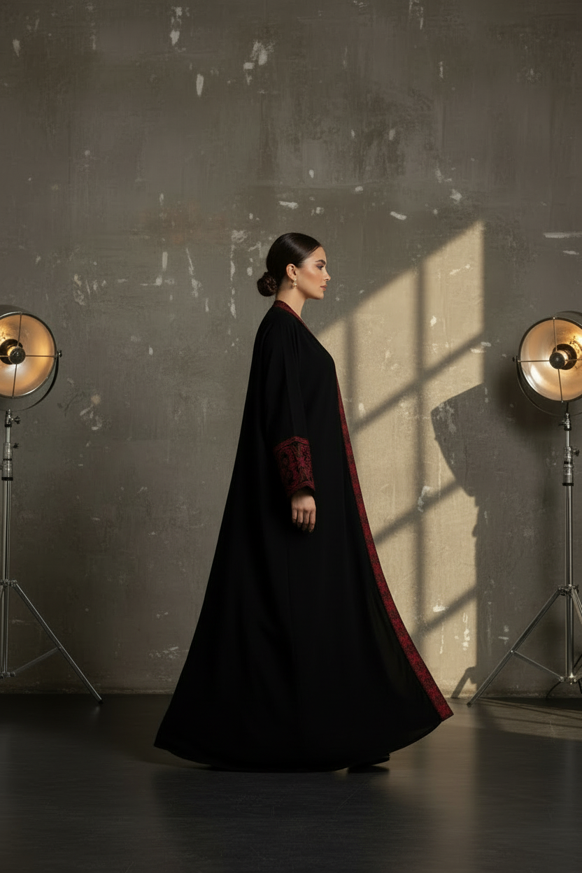 Linen Abaya