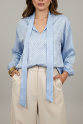 Printed Blue shirt