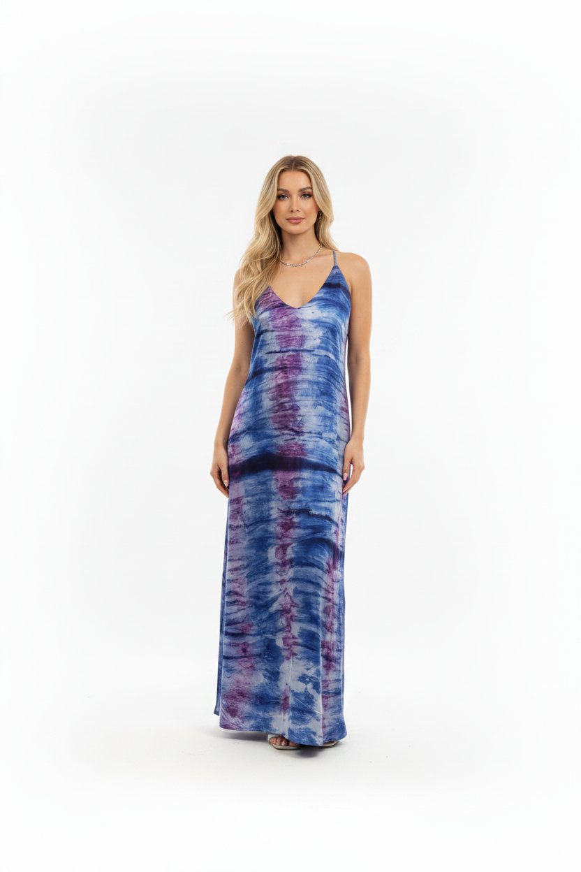 Monaco printed dress