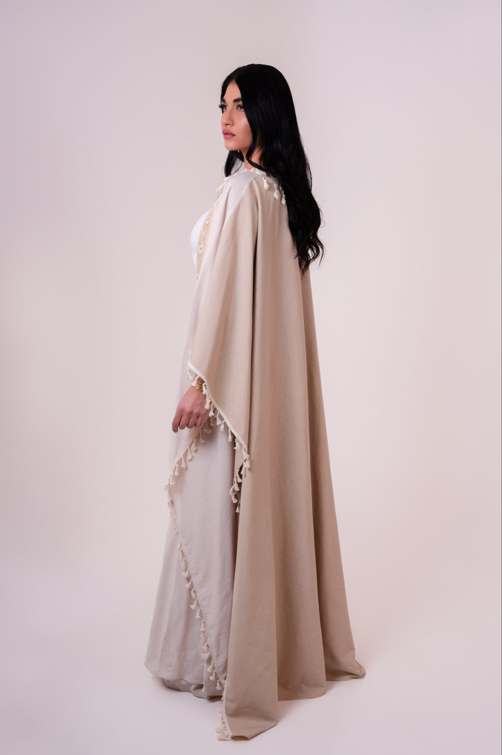 Off-white Bohemian Shawl