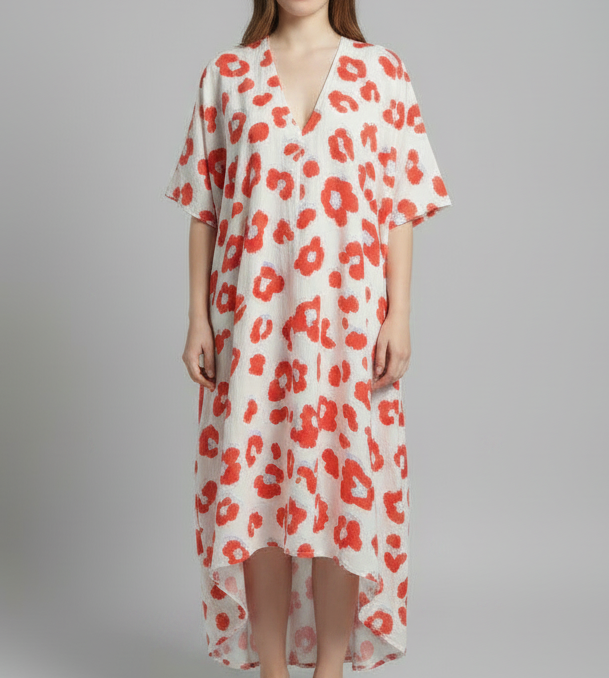 Leopard tunic dress