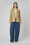 Floral Double Linen Jacket