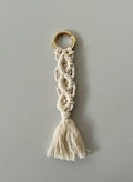 Off-White Macrame Bag Charm