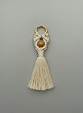 Off-White Macrame Bag Charm