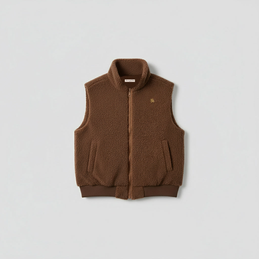 Brown Fur Vest